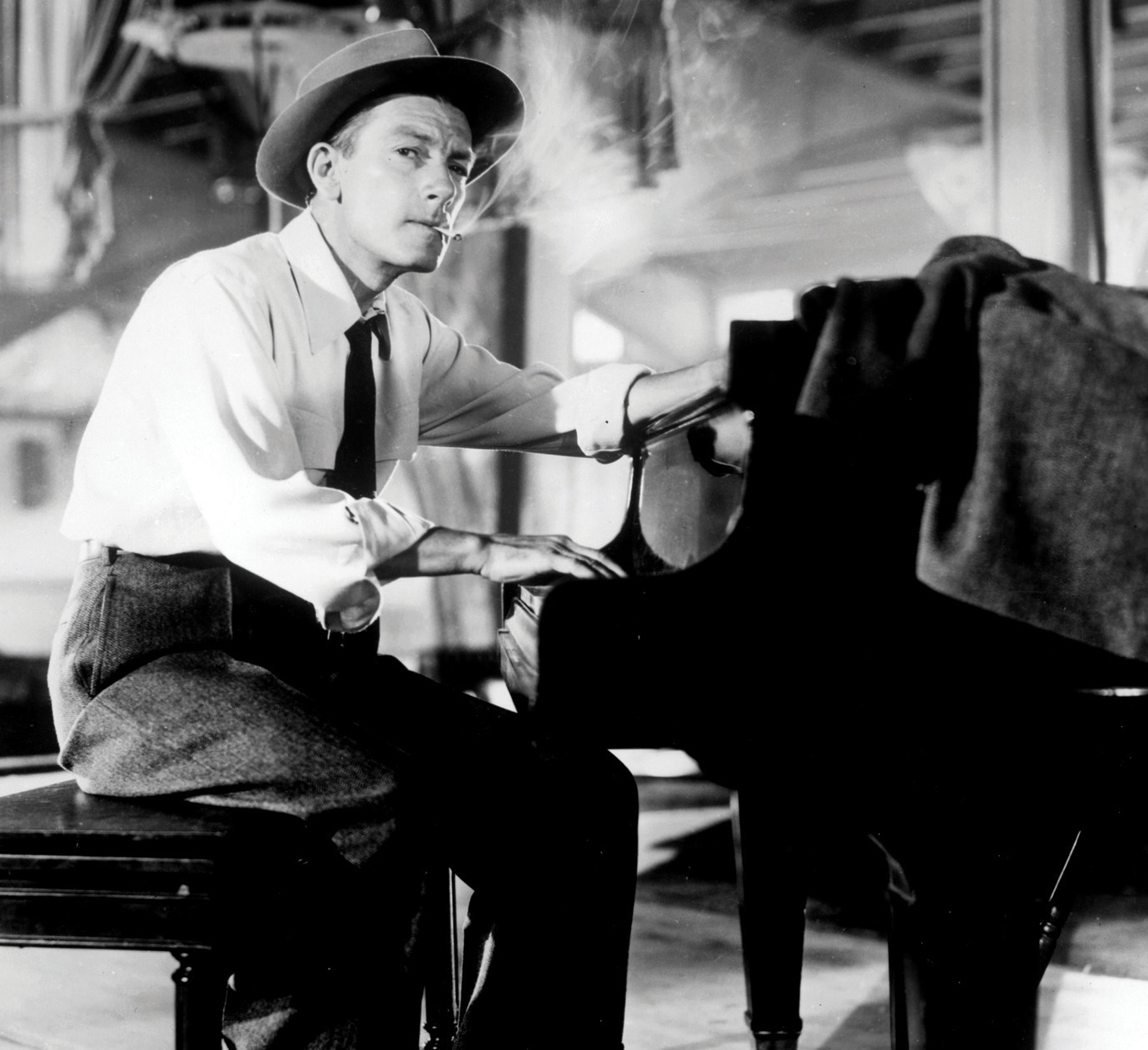 Hoagy Carmichael at piano